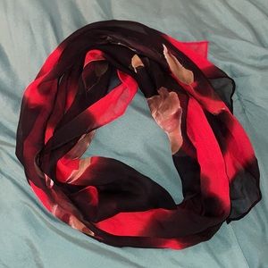Floral Sheer Scarf